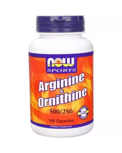 Now Foods Arginine/Ornithine 100 caps